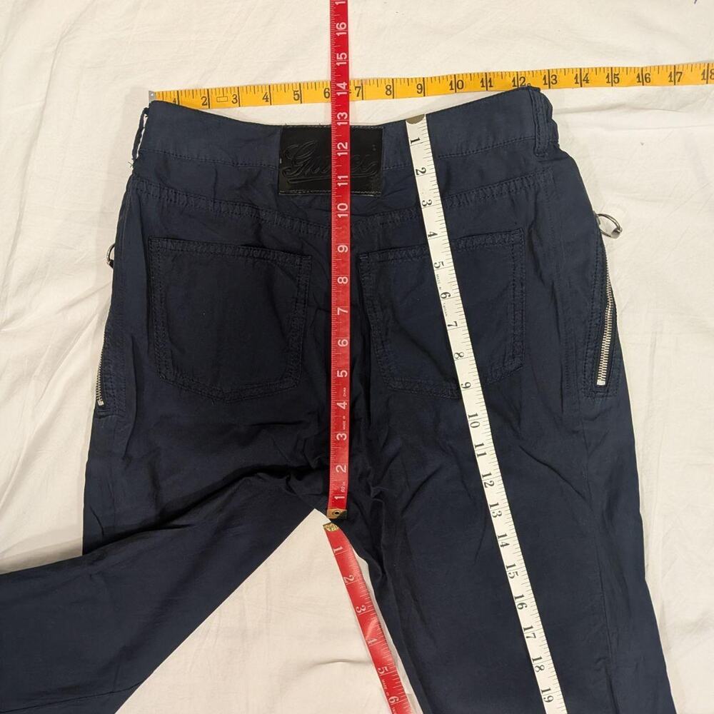Gucci navy 100% cotton jogger pants, Italian size 42 - Picture 11 of 13